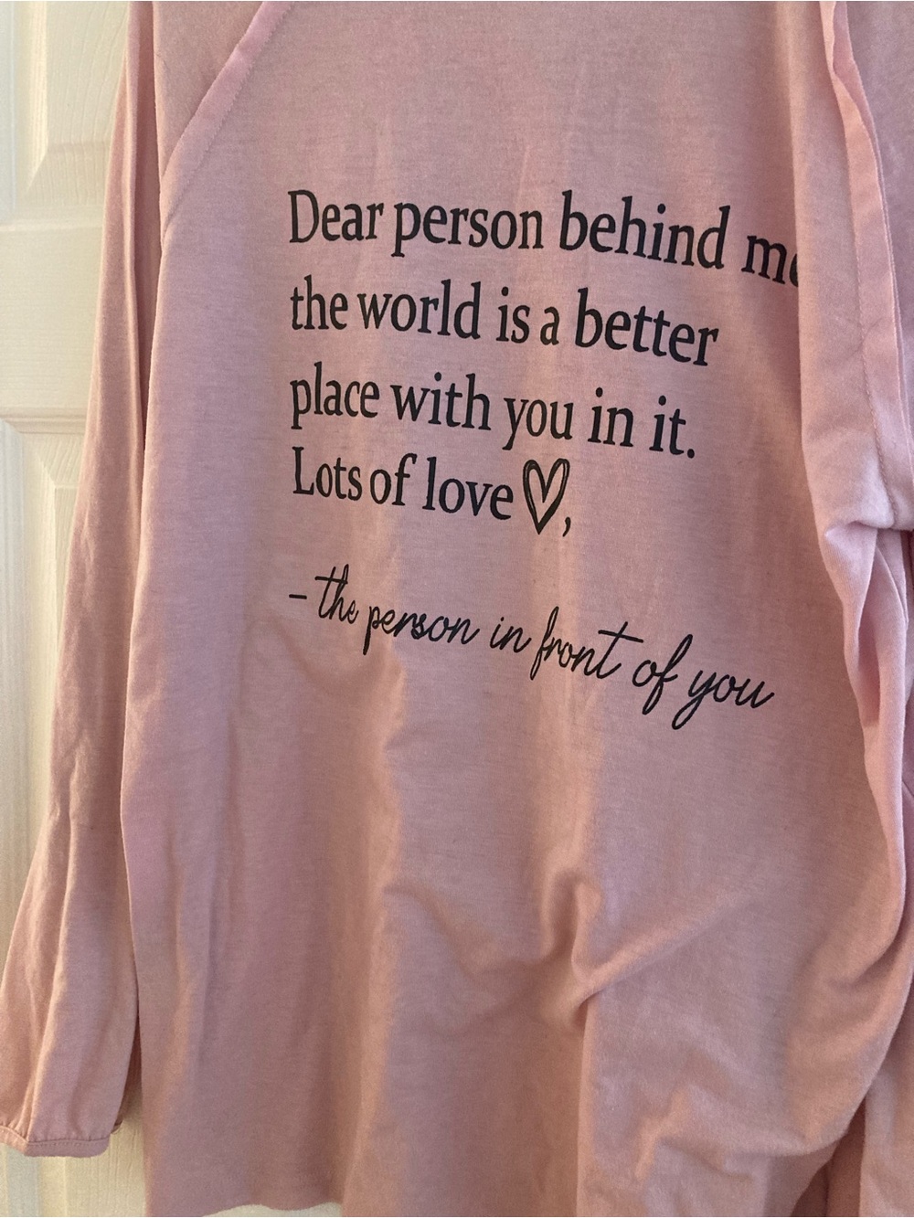 Source Unknown XL Pink Long-Sleeve Be kind long sleeve tee